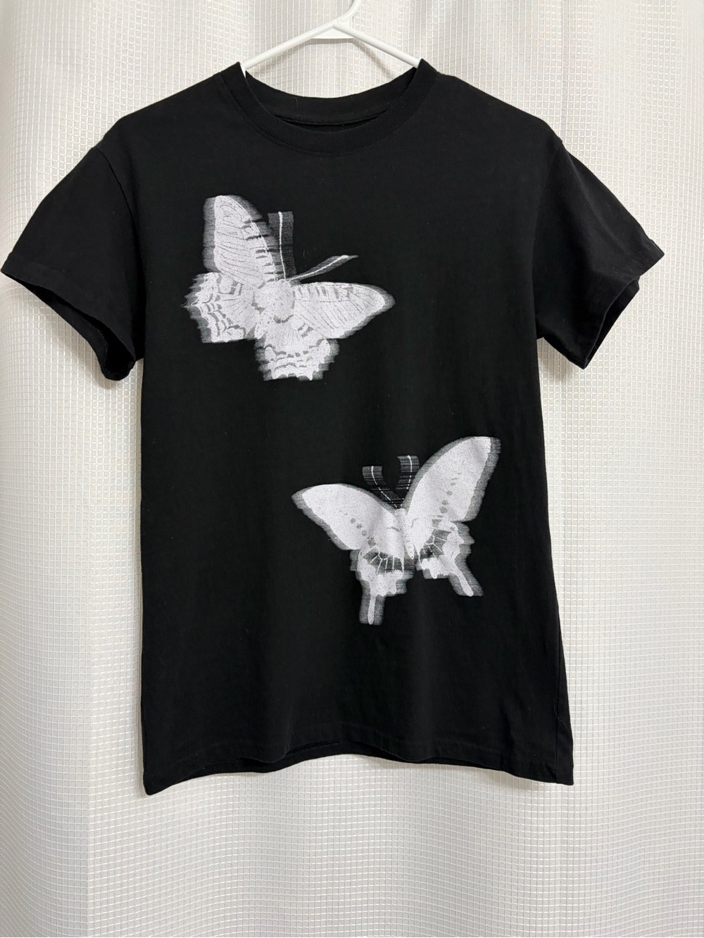 Glitched Butterfly Graphic Tee